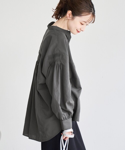 coen（コーエン） ブラウス シャツ 「再入荷 / 新色追加」ピンタック