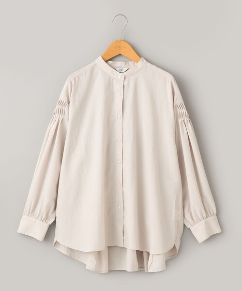 coen（コーエン） ブラウス シャツ 「再入荷 / 新色追加」ピンタック