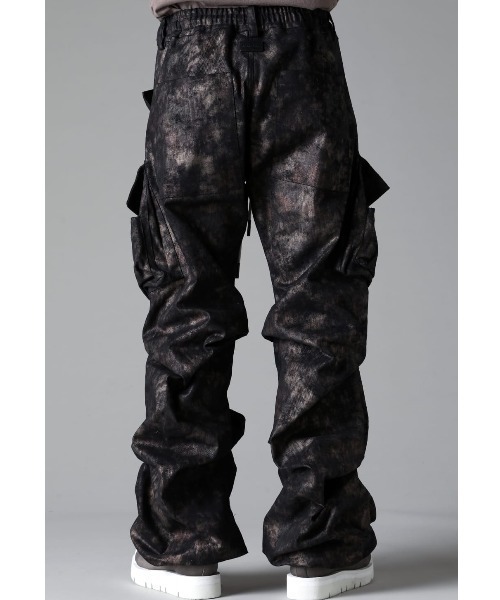 A.F ARTEFACT エーエフ アーティファクト レザー ハーフカーゴパンツ A.F ARTEFACT - Cargo Long Pants