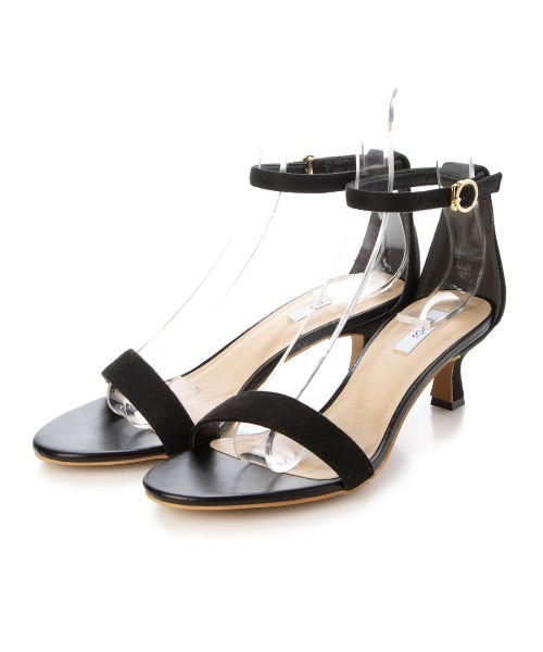 「EVOL」 ヒールサンダル 25.0cm ゴールド レディース_画像2