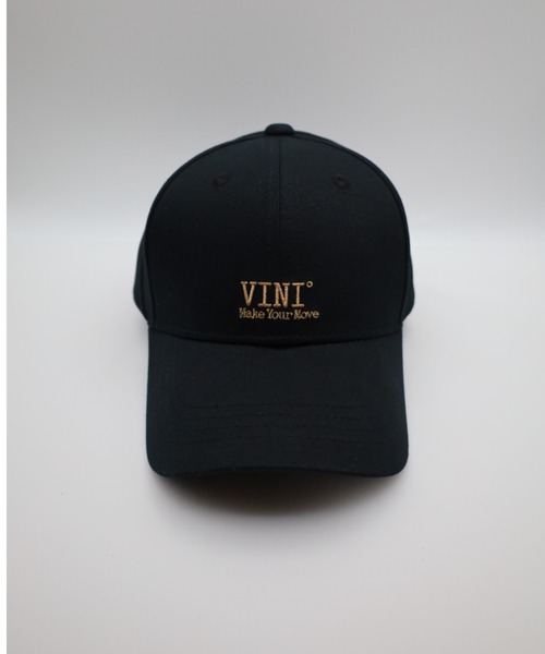 キャップ 帽子 「Vini」ユニセックス深めロゴキャップ レディース