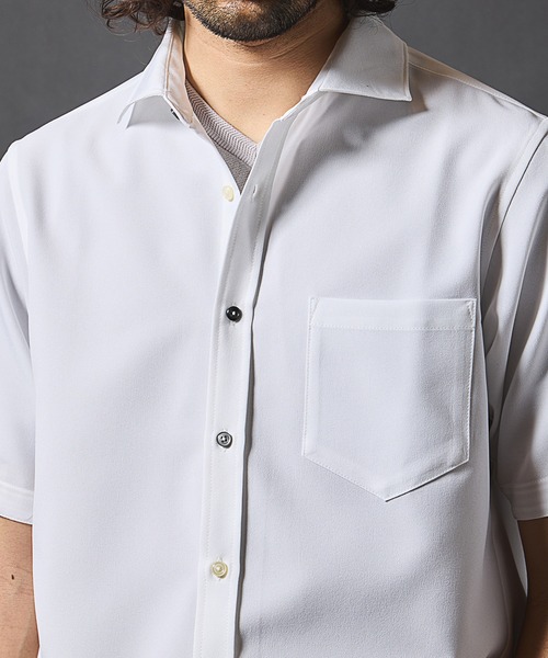 「RATTLE TRAP」 半袖シャツ M カーキ メンズ_画像2