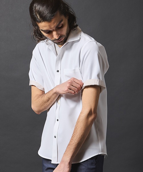 「RATTLE TRAP」 半袖シャツ M カーキ メンズ_画像7