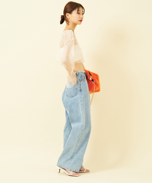 「U by SPICK&SPAN」 長袖ブラウス - ベージュ レディース_画像7