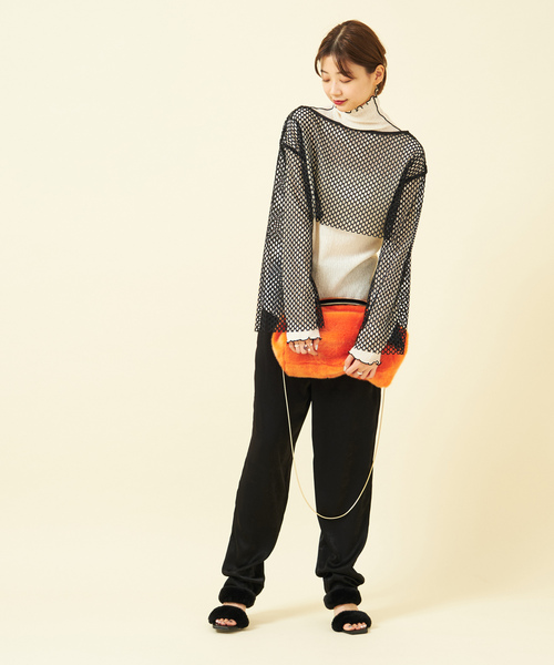 「U by SPICK&SPAN」 長袖ブラウス - ベージュ レディース_画像9
