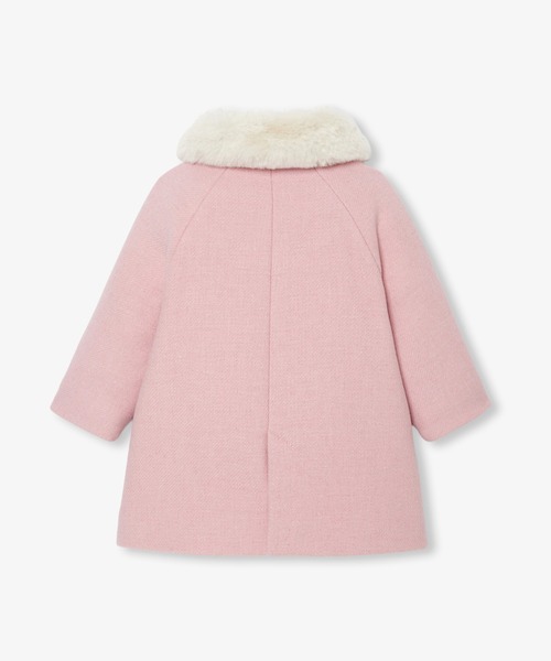 jacadi（ジャカディ） テーラードジャケット アウター フェイクファー