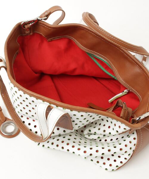 「NICOLI」 2WAYバッグ - ホワイト レディース_画像4