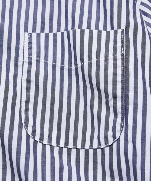 「NAUTICA」 7分袖シャツ X-LARGE ネイビー メンズの画像