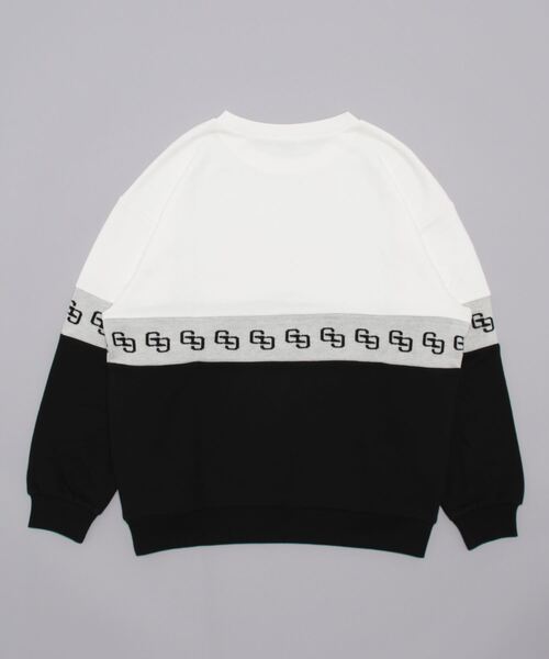 「GYDA」 スウェットカットソー FREE グリーン レディース_画像2