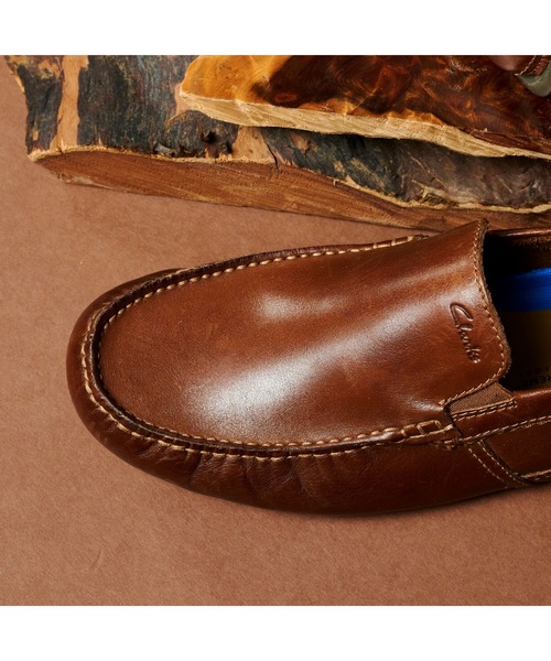 Clarks ブラウン ローファー Clarks（クラークス） ローファー UK6 ブラウン メンズ : ZOZOTOWN
