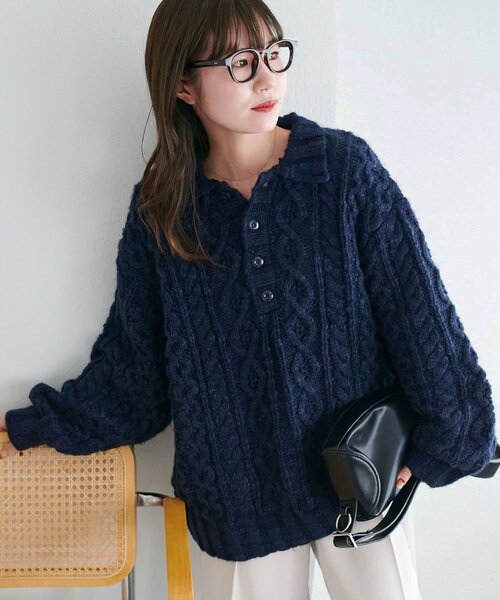 Discoat（ディスコート） ニット セーター 「着映えニット/ユニ