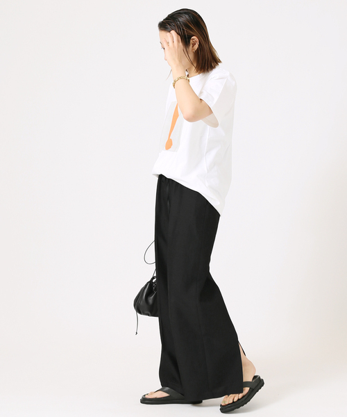 「journal standard L'essage」 イージーパンツ 36 グリーン レディース_画像6