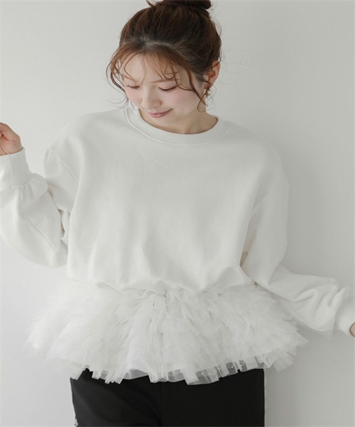 Dream garden（ドリームガーデン） トレーナー スウェット ドット