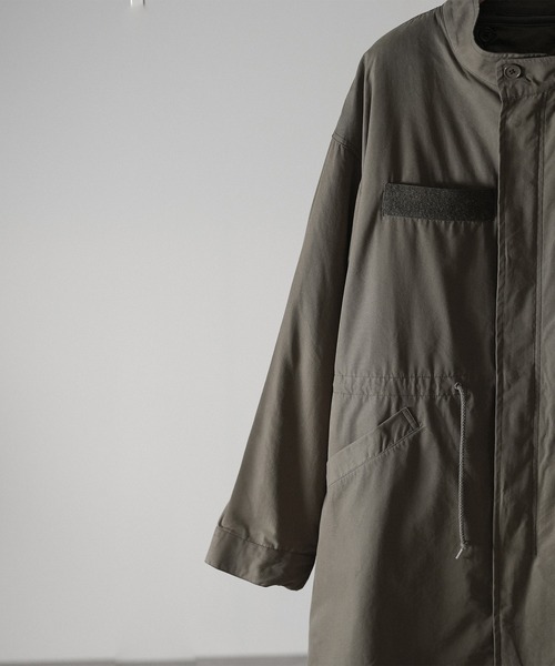 「RUUBON」 モッズコート S ベージュ メンズ_画像4