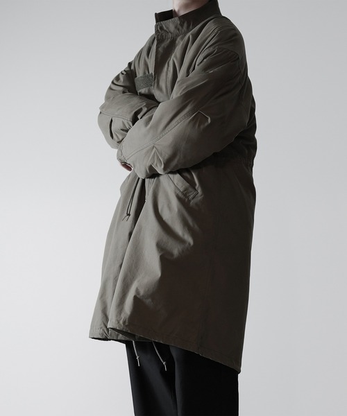 「RUUBON」 モッズコート S ベージュ メンズ_画像8