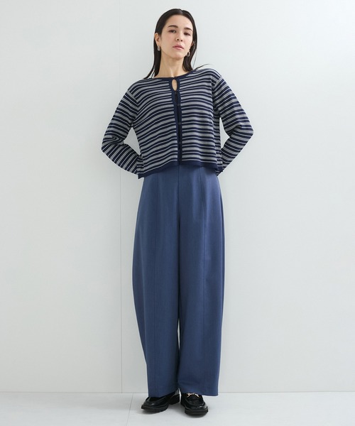 「LE CERCLE par rope'」 ニットカーディガン FREE レッド レディース_画像2