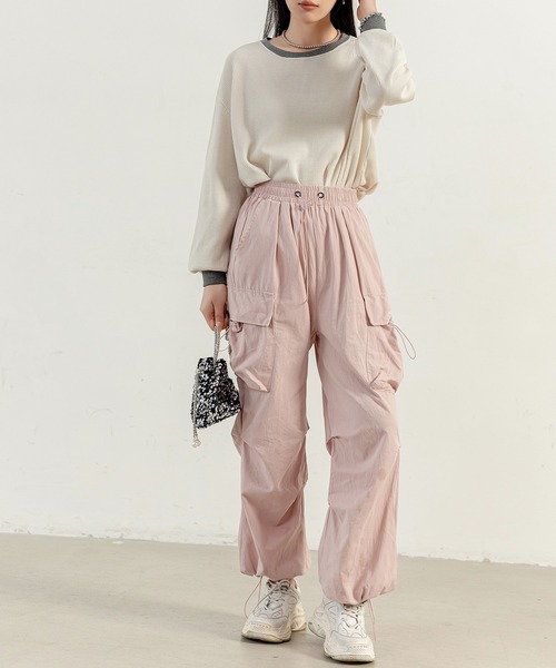 「DAY CLOSET」 スウェットカットソー FREE グレー レディース_画像8