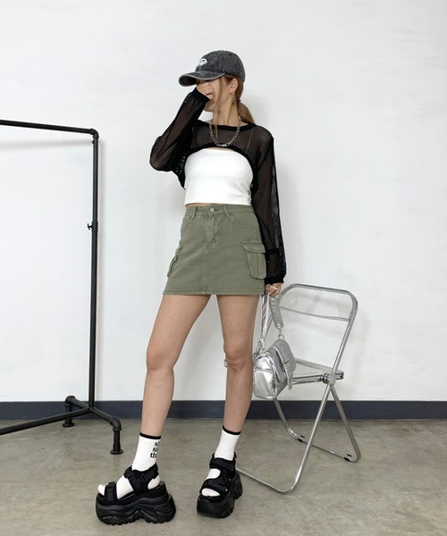 「non-hedge」 キュロット M ブラック レディース_画像2