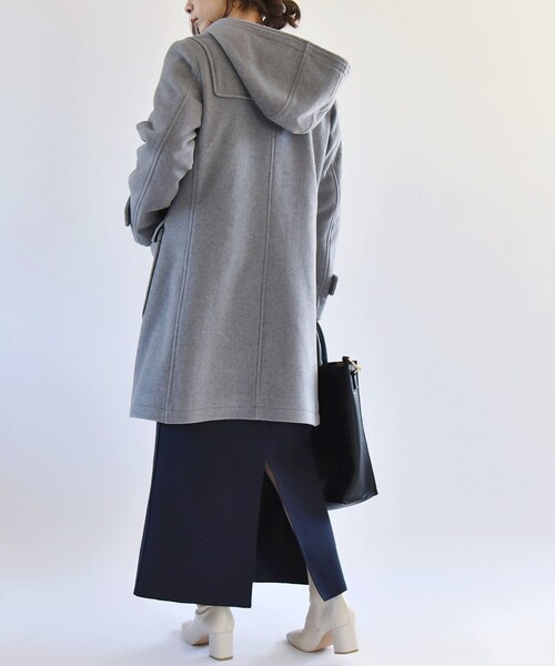 「quaranciel」 ダッフルコート 38 ベージュ レディース_画像5