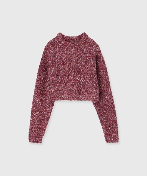 anuans（アニュアンス） ニット セーター ミックスヤーンニット