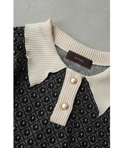 「CAWAII」 長袖カットソー FREE ブラック レディース_画像5