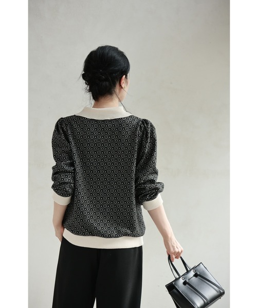 「CAWAII」 長袖カットソー FREE ブラック レディース_画像9