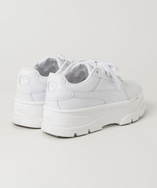 「PUMA」 ローカットスニーカー 24.0cm ホワイト レディース_画像2
