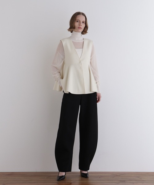 LE PHIL（ル フィル） パンツ トリプルクロスカーブパンツ レディース