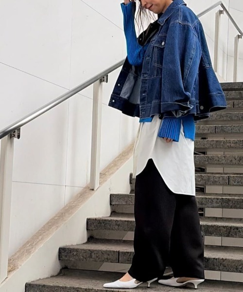 LE PHIL（ル フィル） パンツ トリプルクロスカーブパンツ レディース