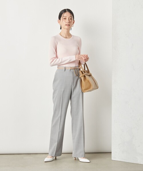 「NOLLEY'S Sophi」 長袖ニット 38 ベビーピンク レディース_画像5