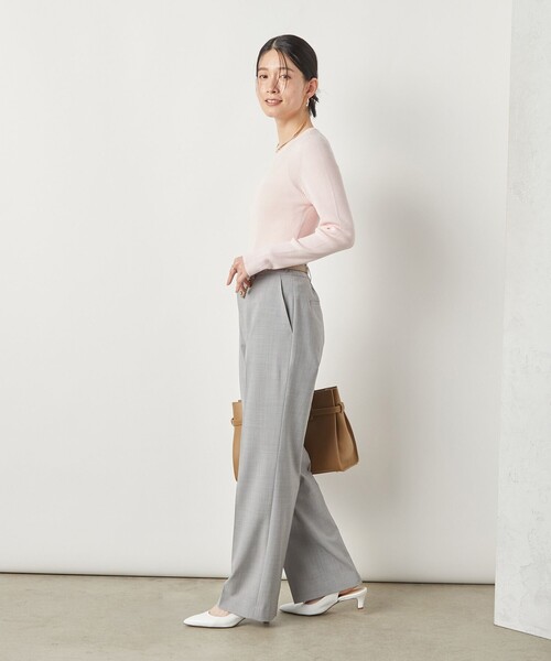 「NOLLEY'S Sophi」 長袖ニット 38 ベビーピンク レディース_画像8