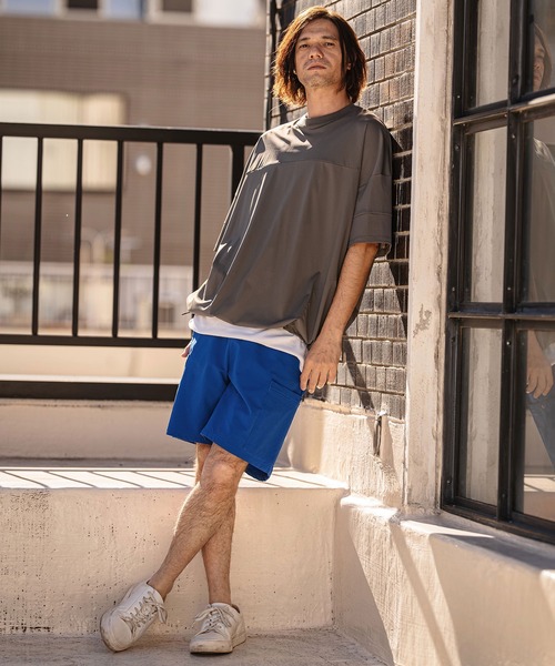 新品　マツオインターナショナルパンツ CAMBIO（カンビオ） パンツ mp14531-stretch Nylon Short Pants