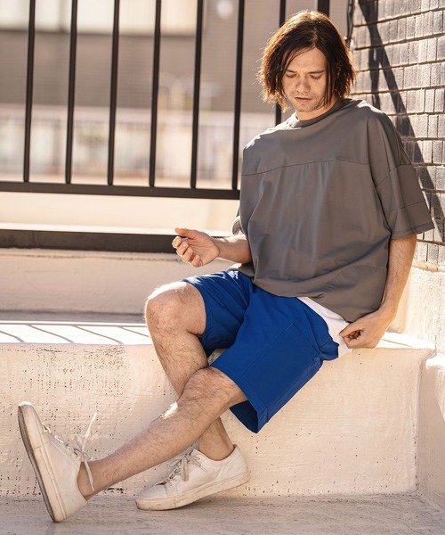 CAMBIO（カンビオ） パンツ mp14531-stretch Nylon Short Pants