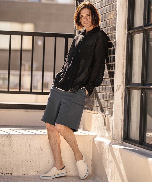 CAMBIO（カンビオ） パンツ mp14531-stretch Nylon Short Pants
