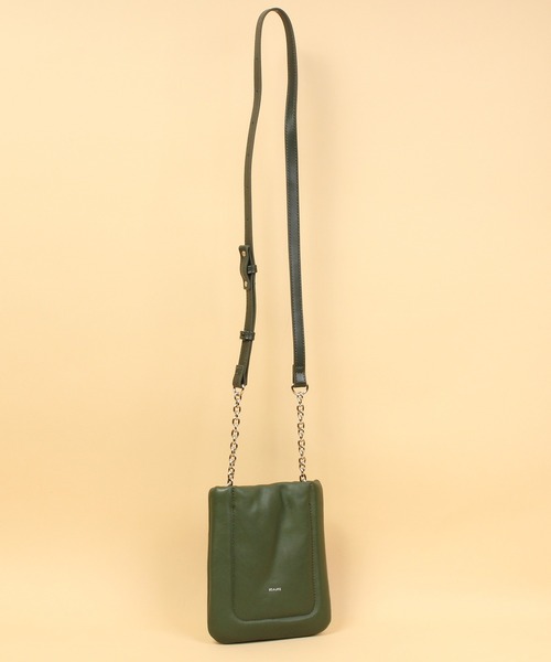 「Beau're」 ショルダーバッグ FREE カーキ レディース_画像4