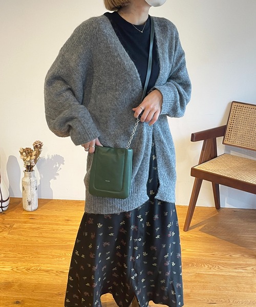 「Beau're」 ショルダーバッグ FREE カーキ レディース_画像6