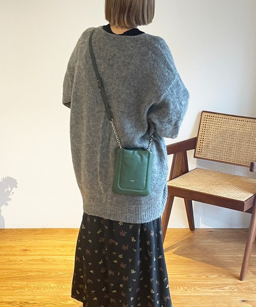 「Beau're」 ショルダーバッグ FREE カーキ レディース_画像8