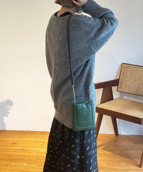 「Beau're」 ショルダーバッグ FREE カーキ レディース_画像9