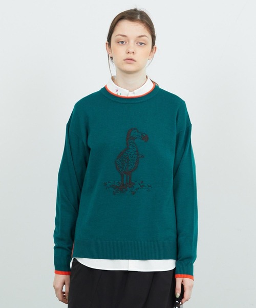 「FRAPBOIS」 長袖ニット 1 グレー レディース_画像2