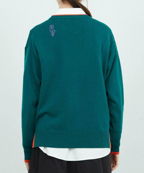 「FRAPBOIS」 長袖ニット 1 グレー レディース_画像4