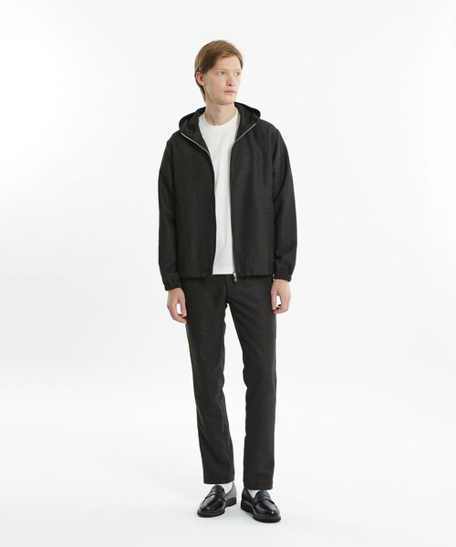 オオニシライオンマッキントッシュ　ジップアップパーカー　40/L 紺　春夏 MACKINTOSH PHILOSOPHY（マッキントッシュフィロソフィー） ジップ