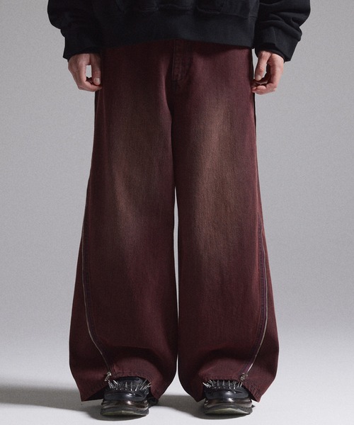 GRANCY デニムパンツ L レッド メンズ : ZOZOTOWN Yahoo!店 - 通販