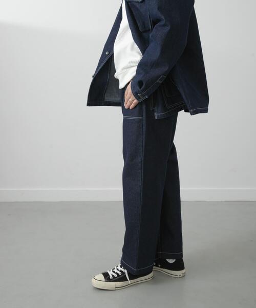 「ITEMS URBANRESEARCH」 パンツ MEDIUM ベージュ メンズ