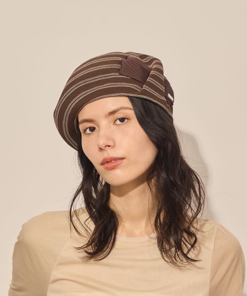 美品☆定価4万earthアースチュールベレー帽子日本製カシラステラマッカートニー arth（アース） 帽子 ベレー帽 レディース Put in Thermo Beret