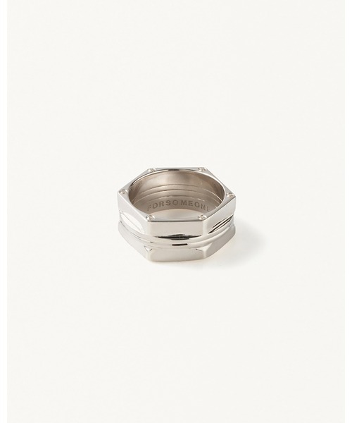 指輪 リング FORSOMEONE W TM NUTS RING メンズ