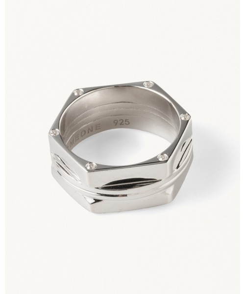 指輪 リング FORSOMEONE W TM NUTS RING メンズ