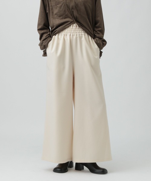 「LEPSIM」 イージーパンツ FREE ブラック レディース_画像2