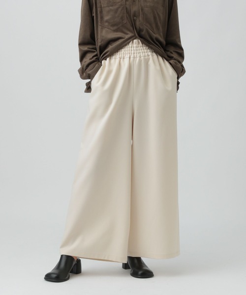 「LEPSIM」 イージーパンツ FREE ブラック レディース_画像3