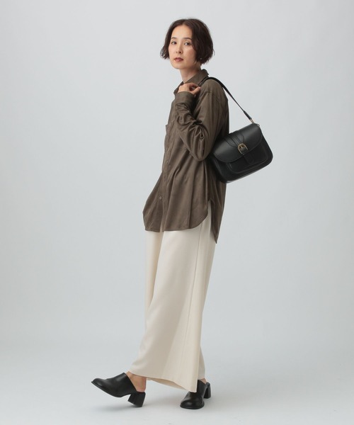 「LEPSIM」 イージーパンツ FREE ブラック レディース_画像5