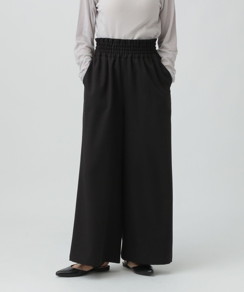 「LEPSIM」 イージーパンツ FREE ブラック レディース_画像8